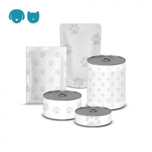 Wet food for cats and dogs